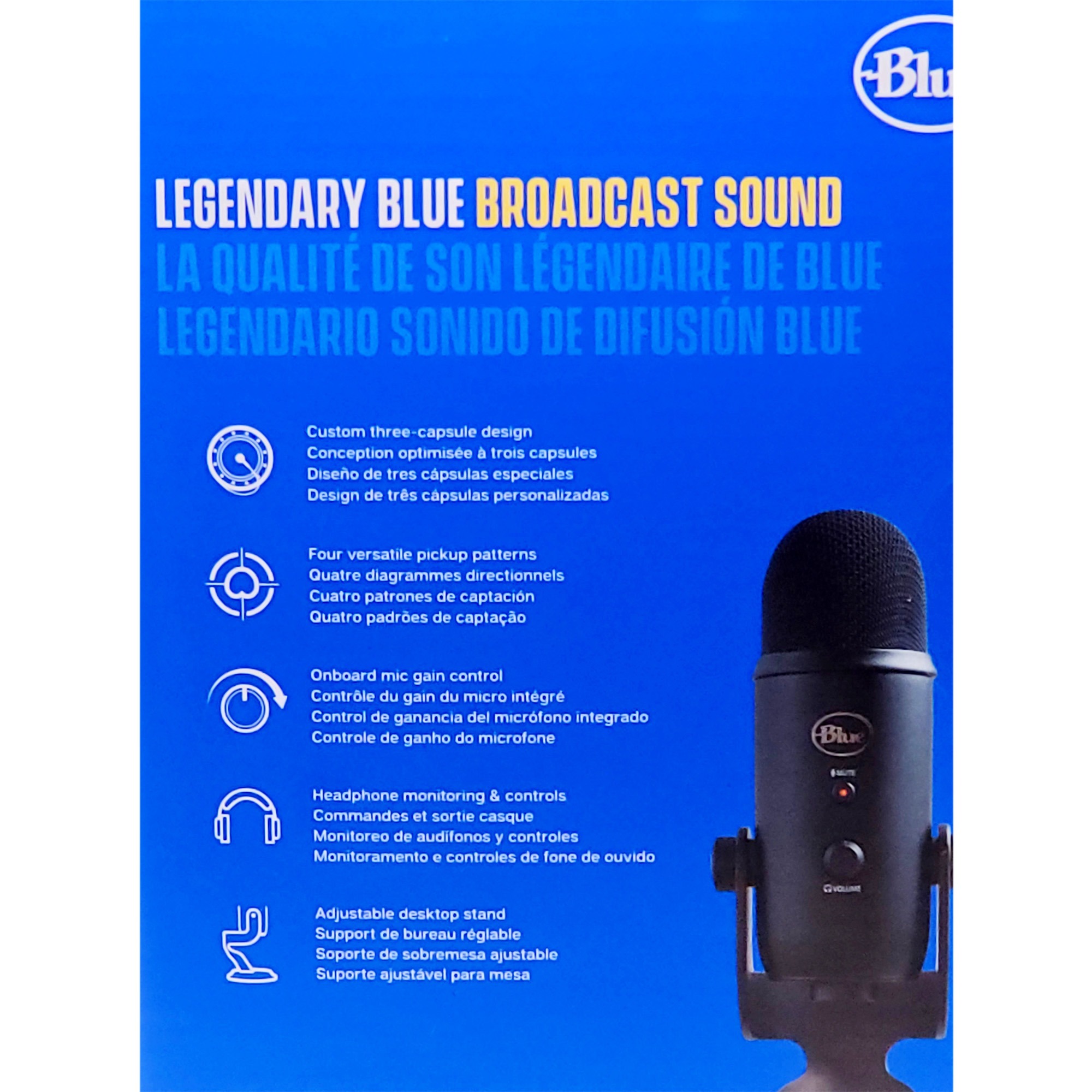 Logitech For Creators Blue Yeti Usb Microphone