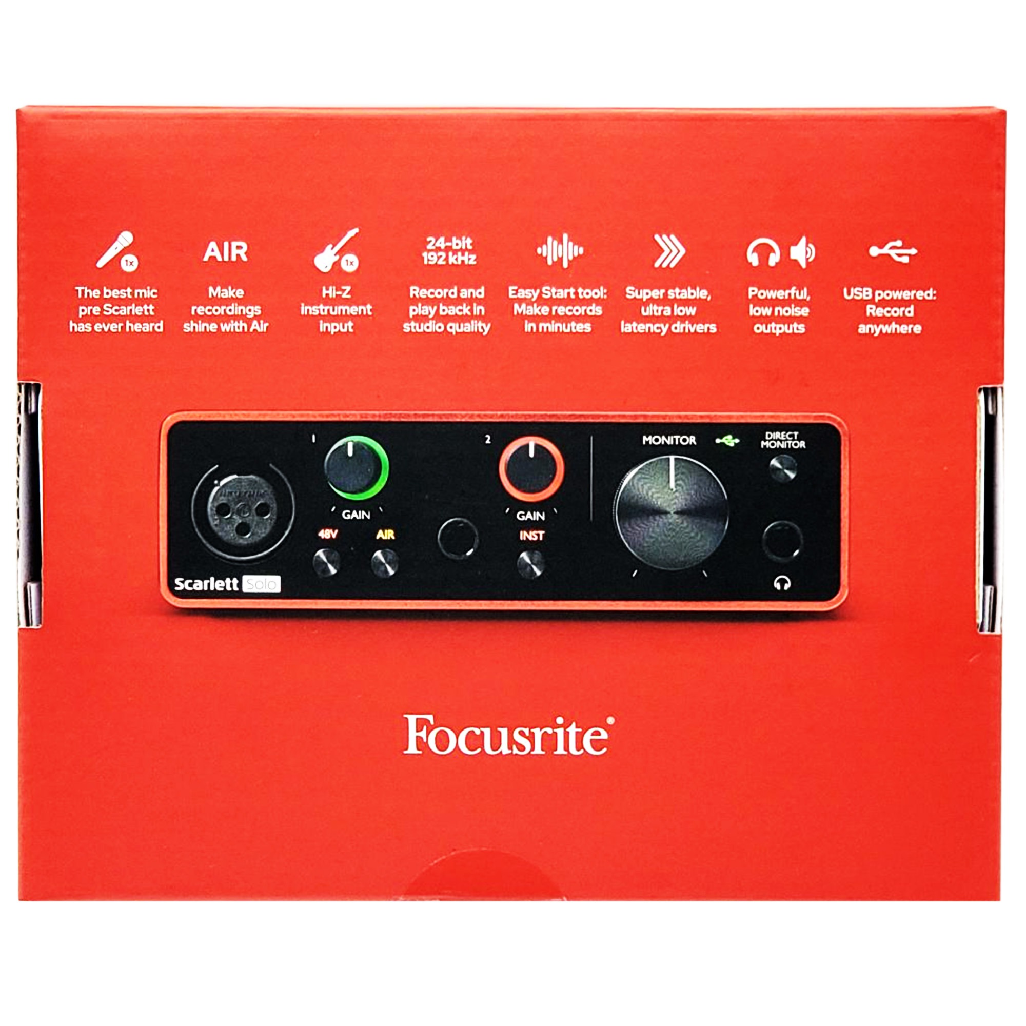 Focusrite Scarlett Solo Amp (3rd Gen) | Sonus Vos Focusrite Scarlett Solo Amp (3rd Gen) | Sonus Vos